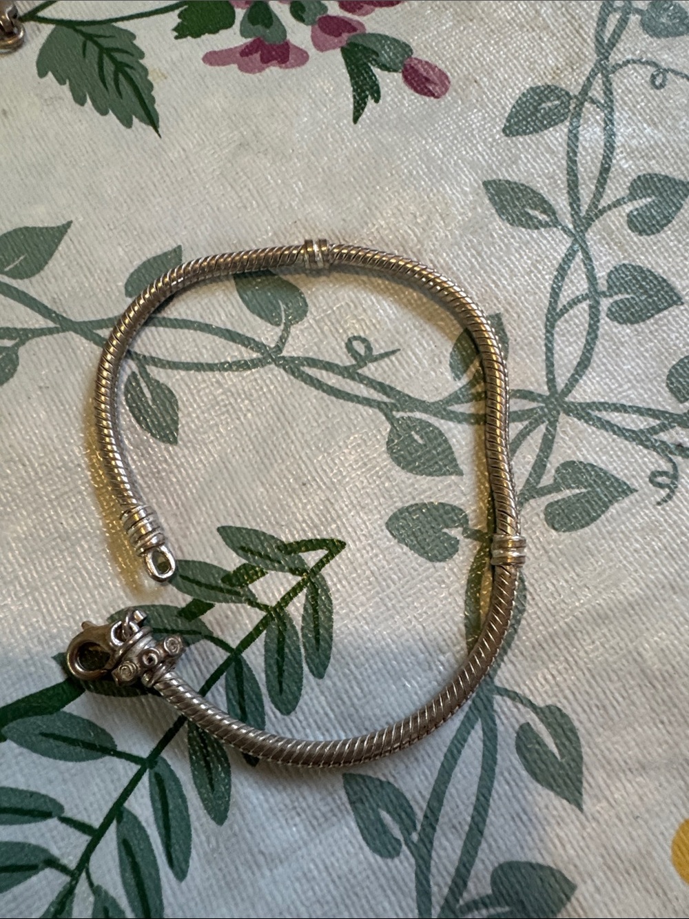 Silver Snake Chain Bracelet with Lobster Clasp - Women Jewelry